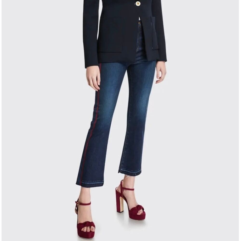 Veronica Beard Carolyn Baby Boot Cut Jean in Midnight Size 25